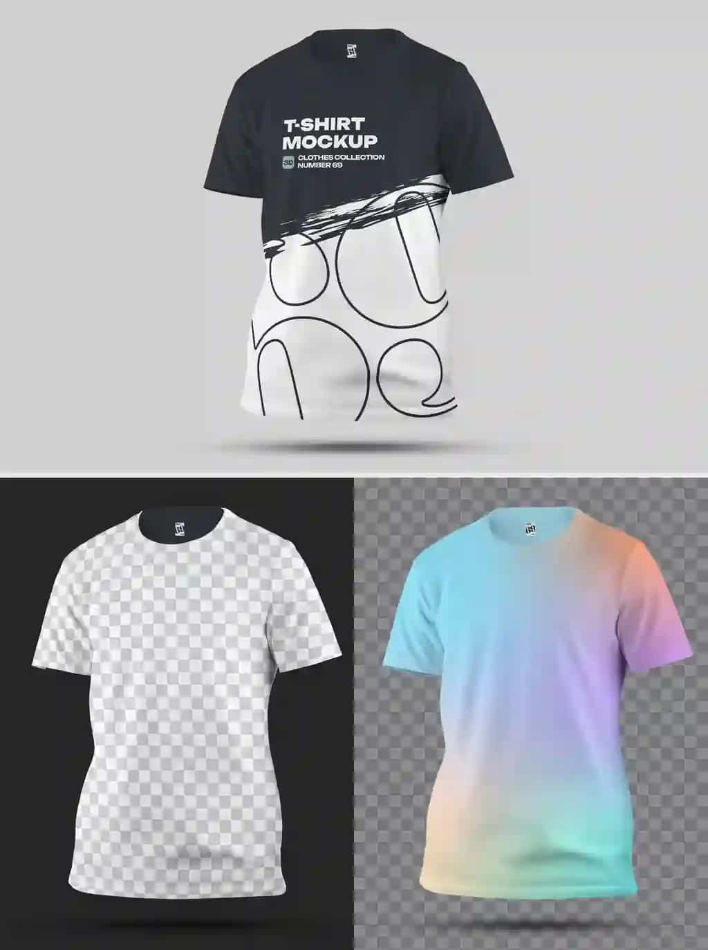 Mockups man tshirt oson sozlanadigan ranglar barcha elementents tshirt fon | Mockups man tshirt easy customizing colors all elenents tshirt background