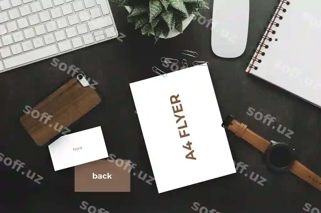 Lukxy kartochka mockup | Mockup de carto luxo