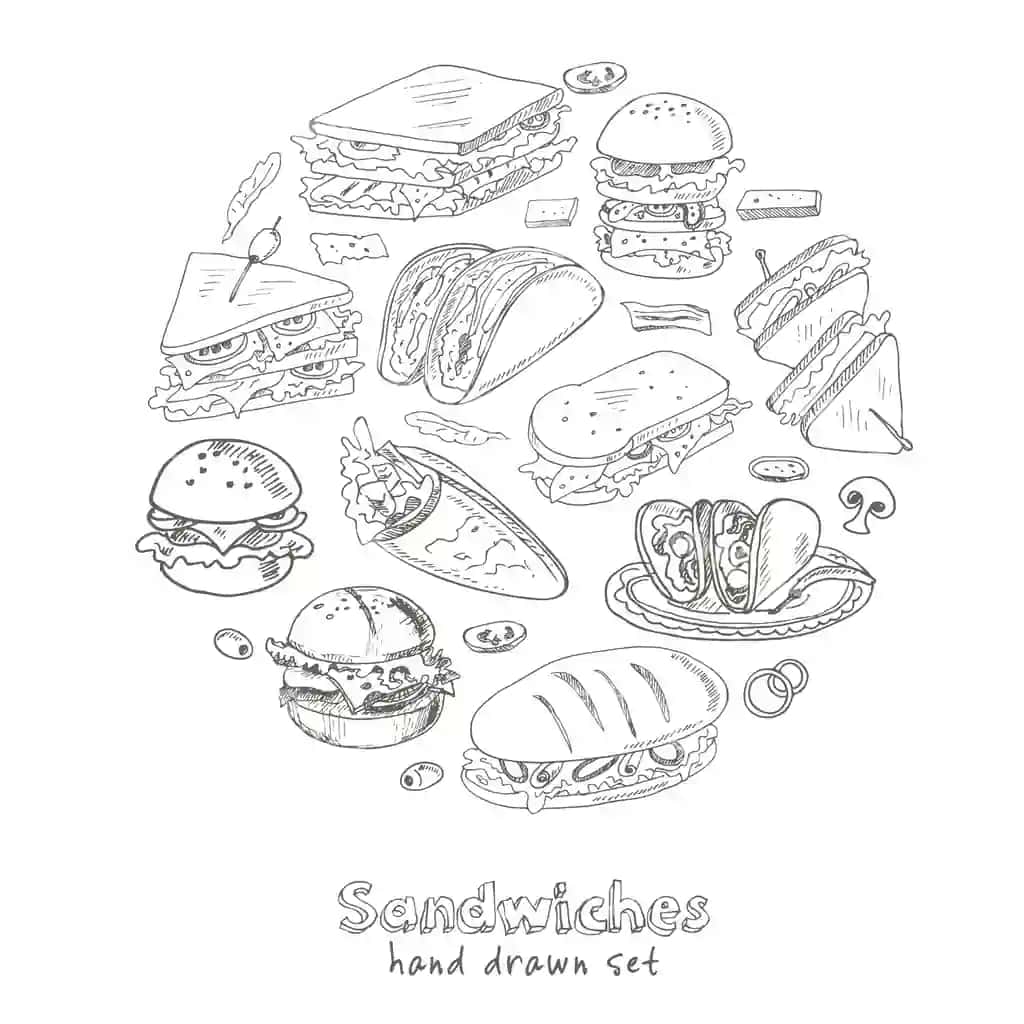 Set sandvichlar | Set sandwiches 2