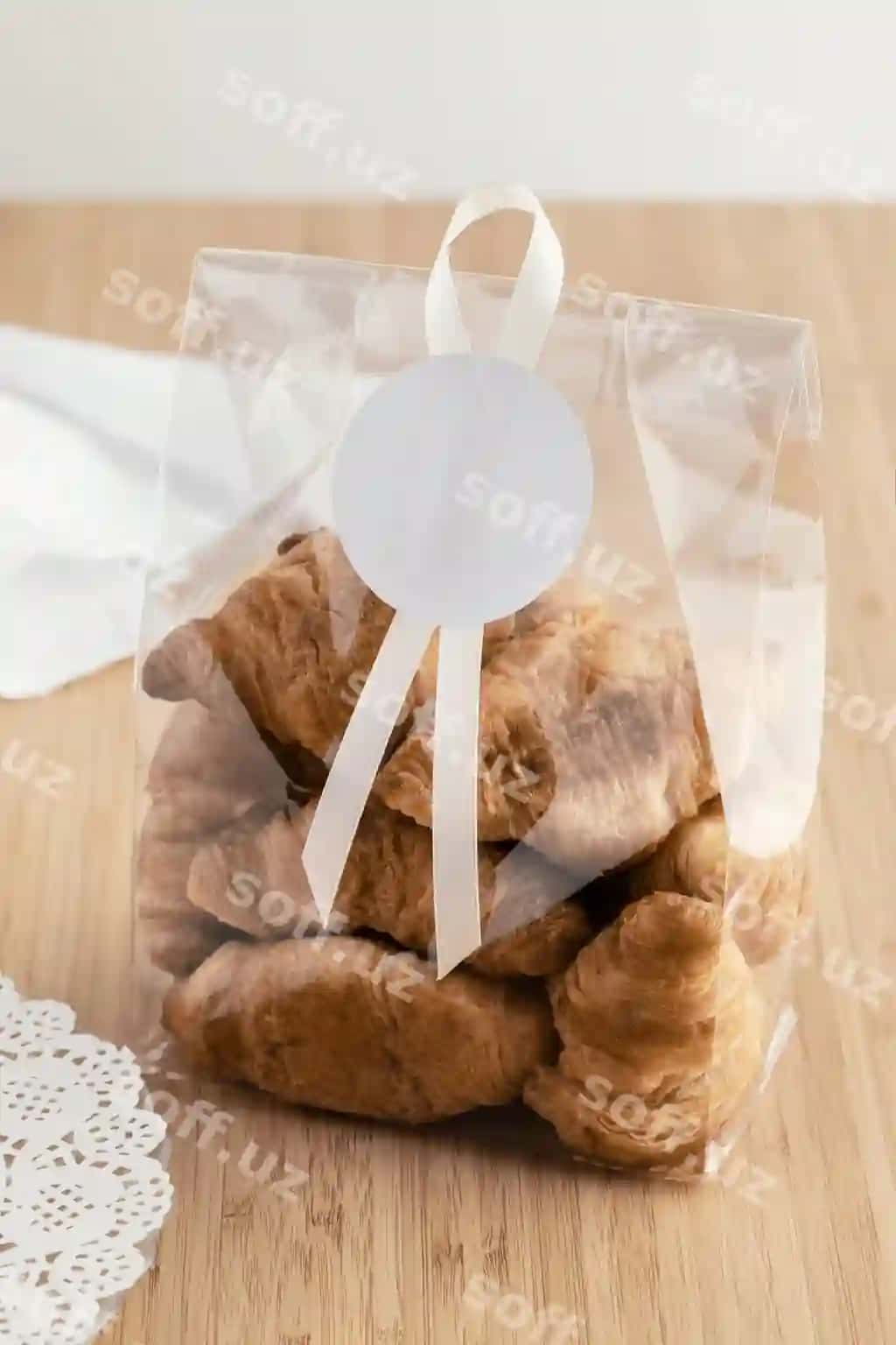 Kruasontlar shaffof qadoqlanma | Croissants transparent packaging