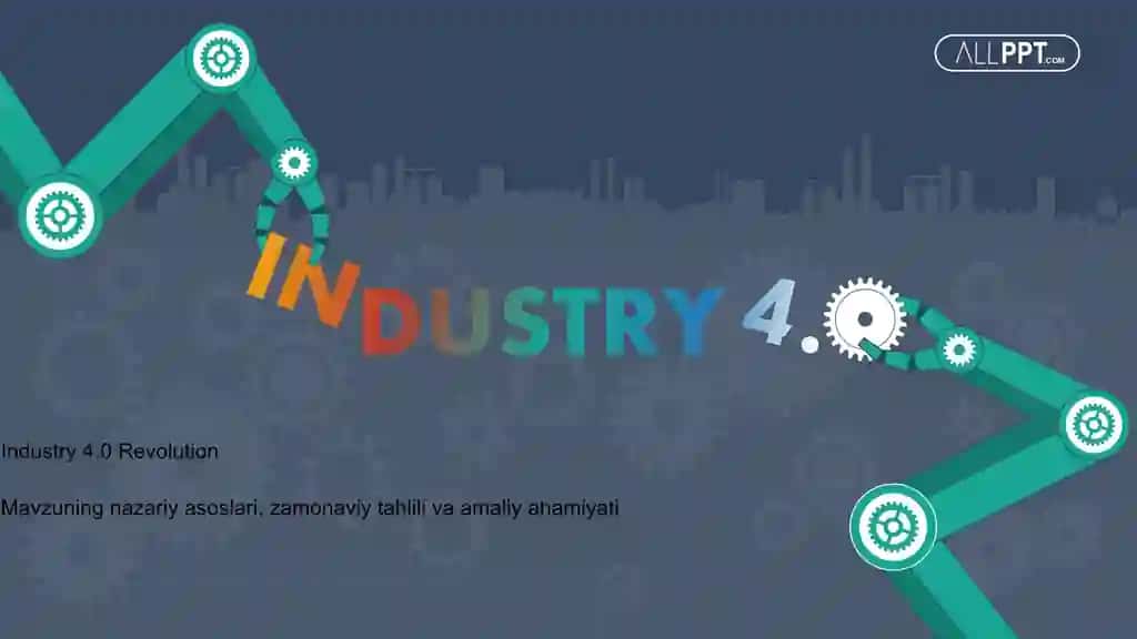 Industry 4.0 Revolution Taqdimoti (48 Slayd)