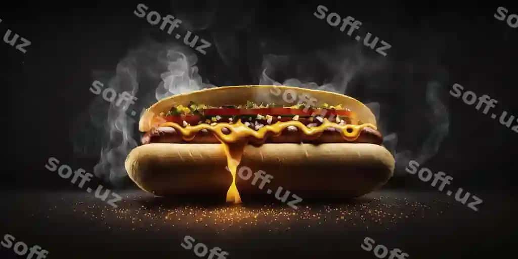 Mazali qazi dramatiy yorquvli chiroq | Tasty hot dog dramatic lighting