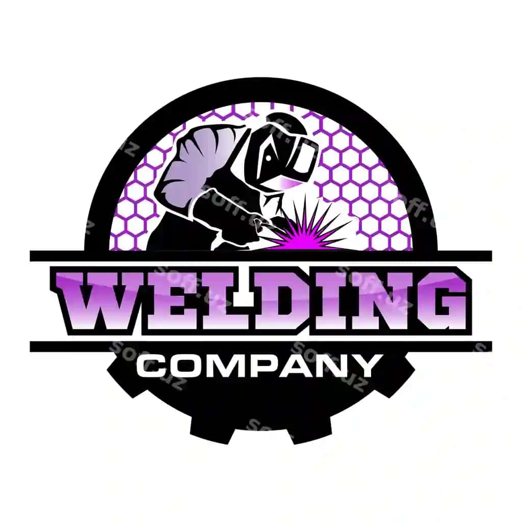 Kasbiy qozonish xizmati logotip dizayn shabloni | Professional welding service logo design template