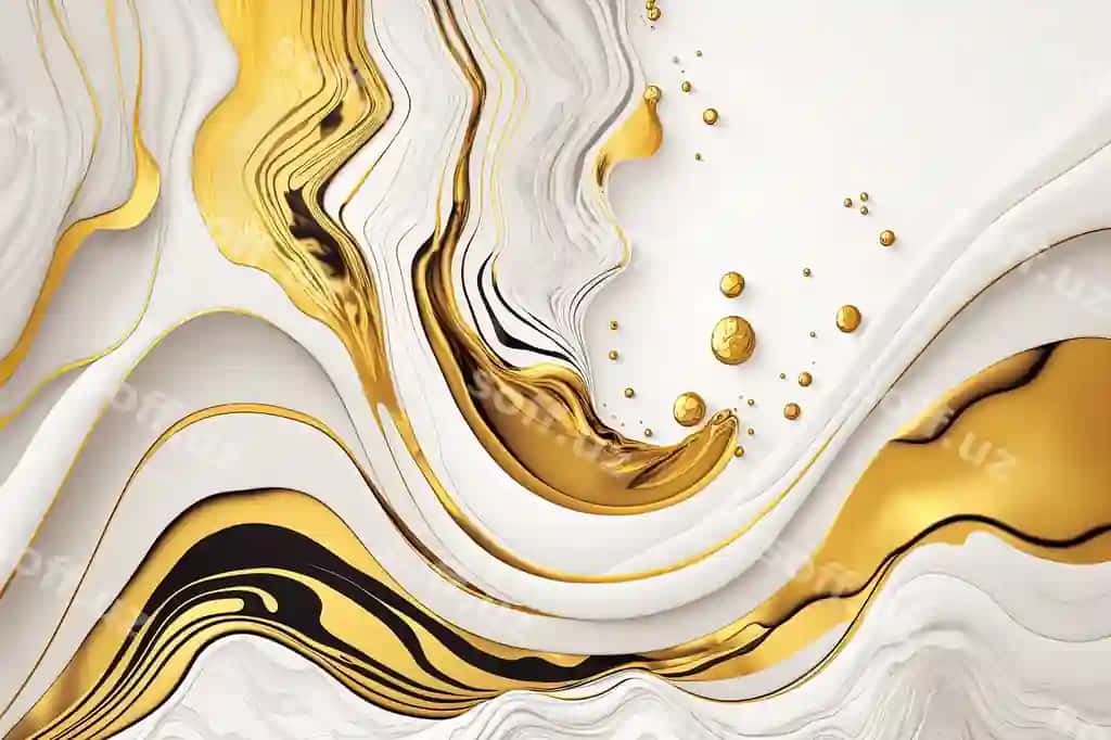 Oq altin marble foni davrasi marble stone tekstura turmichi uchun fondi | White gold marble background luxury marble stone texture wedding invitation backdrop