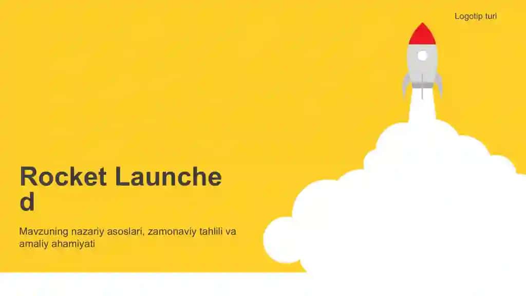 Rocket Launched Taqdimoti (37 Slayd)