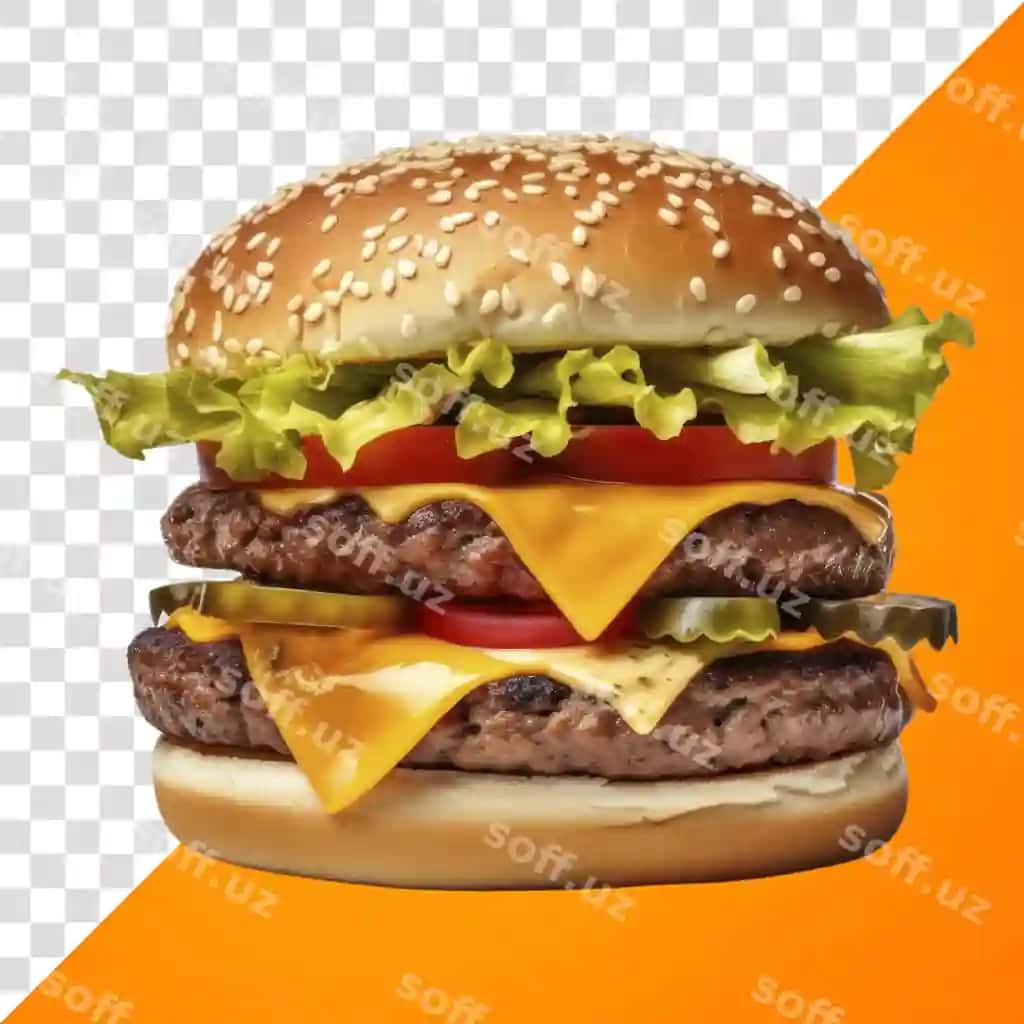 Png cheeseburger ovqat oq fon hamburger | Png cheeseburger food white background hamburger 2
