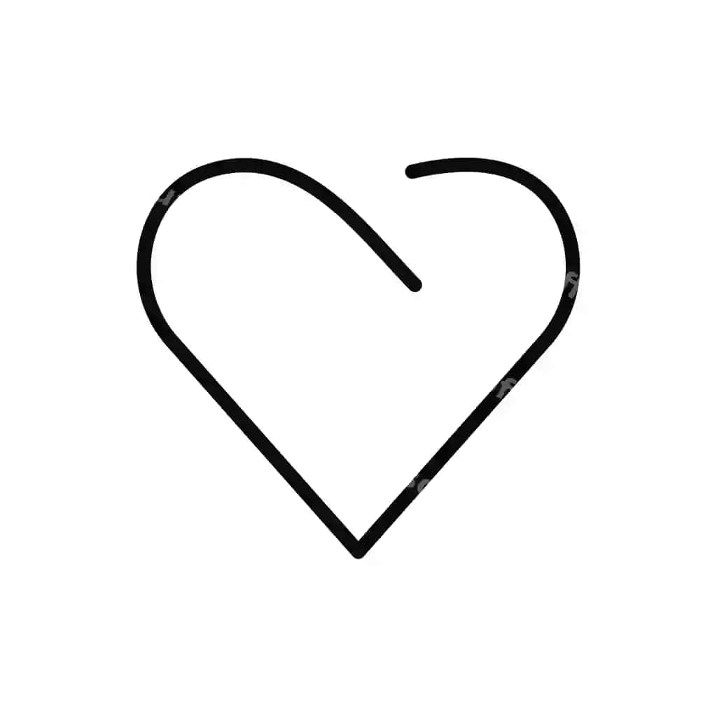 Yurak tanlangan sifatida ikonka vektor illustratsiya sevgi valyentinkun | Heart selected like icon vector illustration love valentines day 2