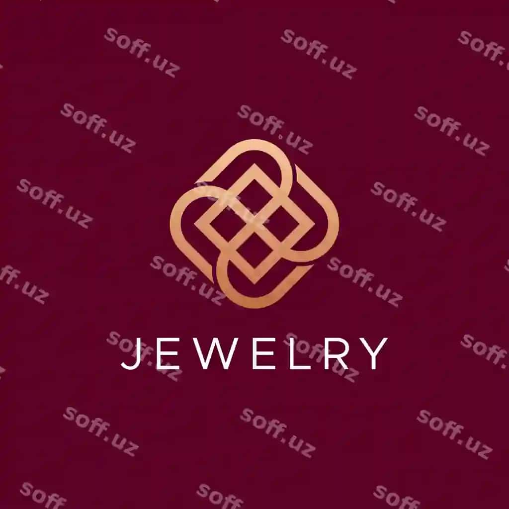 Zamonaviy elegyant sovg'a logotipi | Modern elegant jewelry logo 2