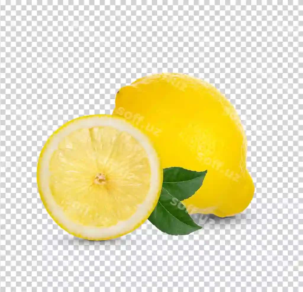 Taze limon ajraltirilgan | Fresh lemon isolated 2