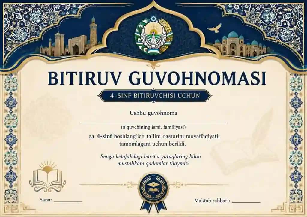 Bitiruv guvohnomasi