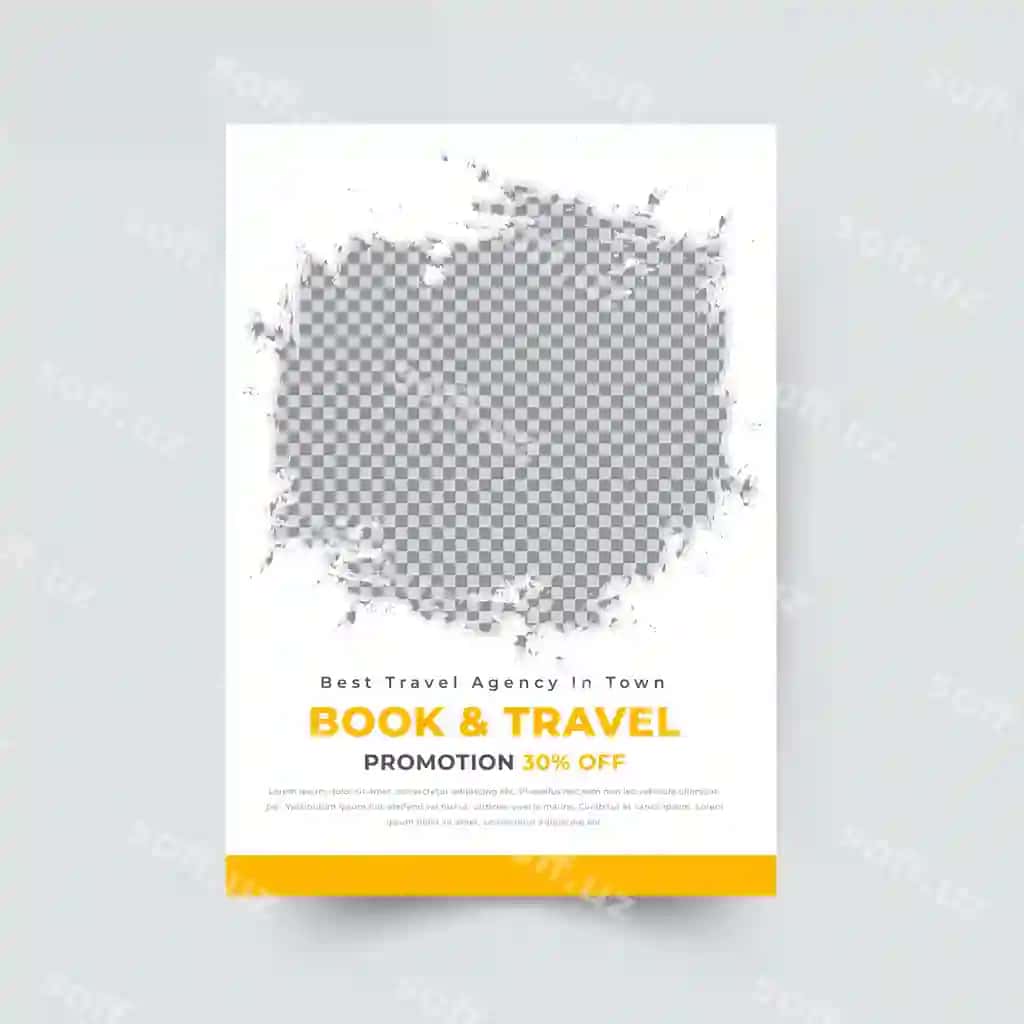Flyer sayohat reklamasi | Flyer travel promotion