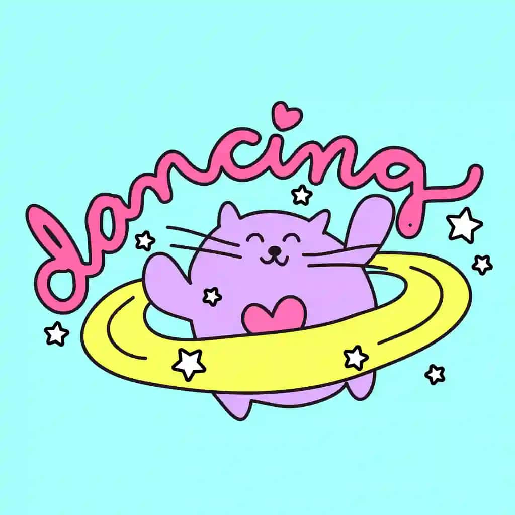 Kawaii mushuk raqsga tushmoqda | Kawaii cat dancing