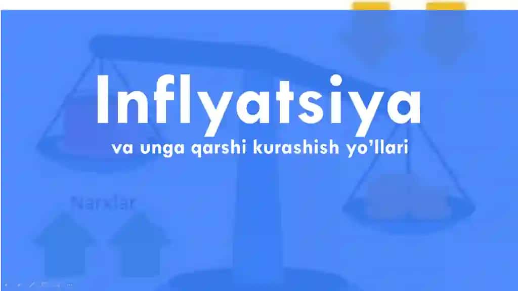 Inflyatsiya va unga qarshi kurashish yo'llari