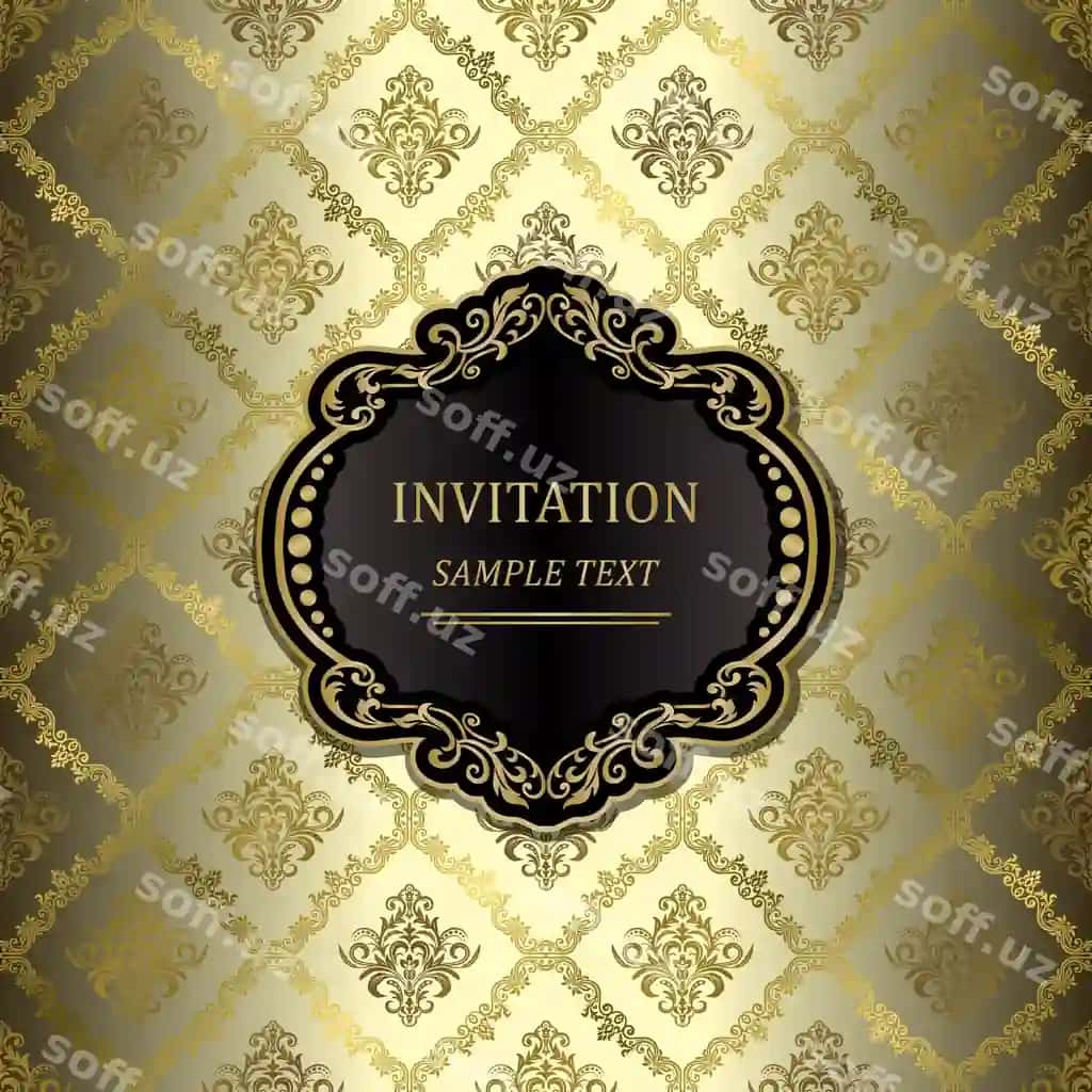 Elegant taklif kartalari anqari ijodkor orqa fonlar | Elegant invitation cards abstract creative backgrounds 2