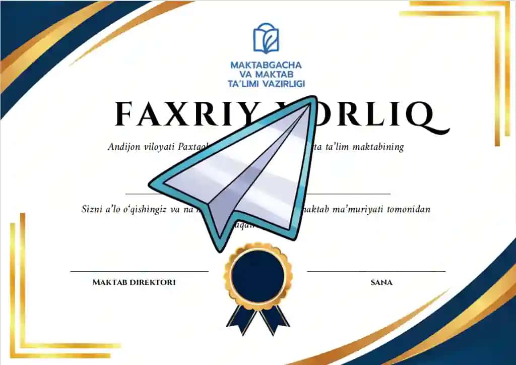 Faxriy yorliq