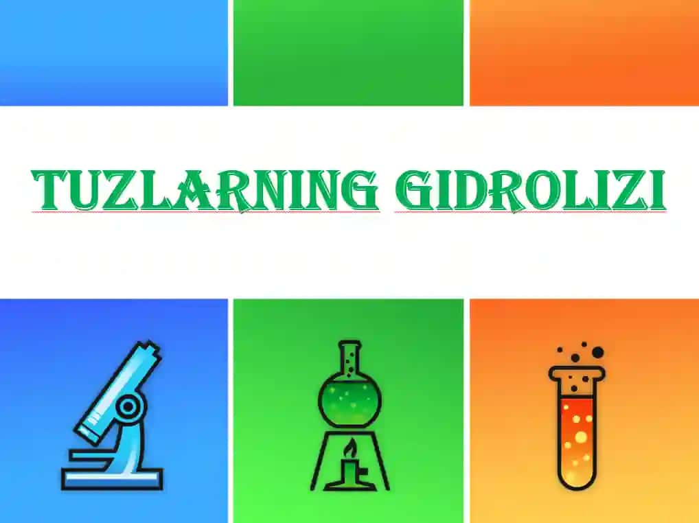 Tuzlarning gidrolizi