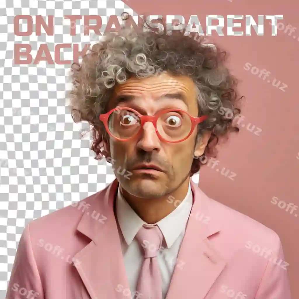 Jingalak sochli slavyan psixologi chalkash erkak yon tomonga qaramoqda | Curly haired slavic psychologist confused man posing sideways glance