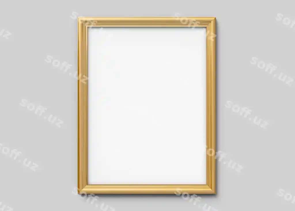 Oltin rasm ramkasi | Golden picture frame