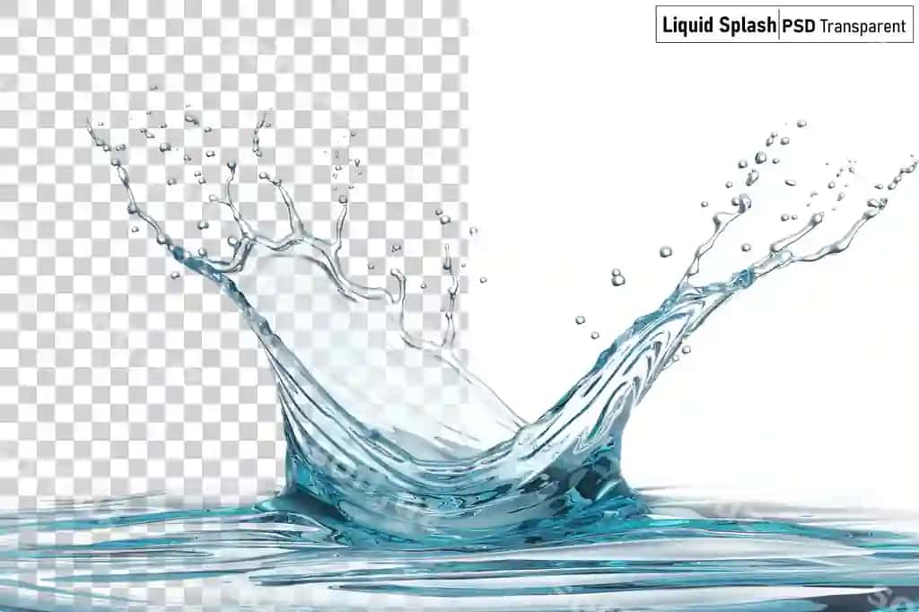 Suyuq suv splash foni | Liquid water splash background