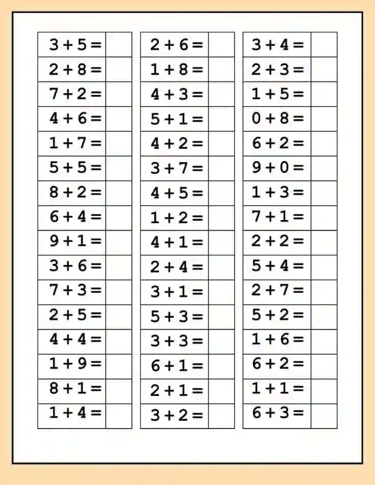 Boshlang‘ich sinf uchun Matematikadan Topshiriq