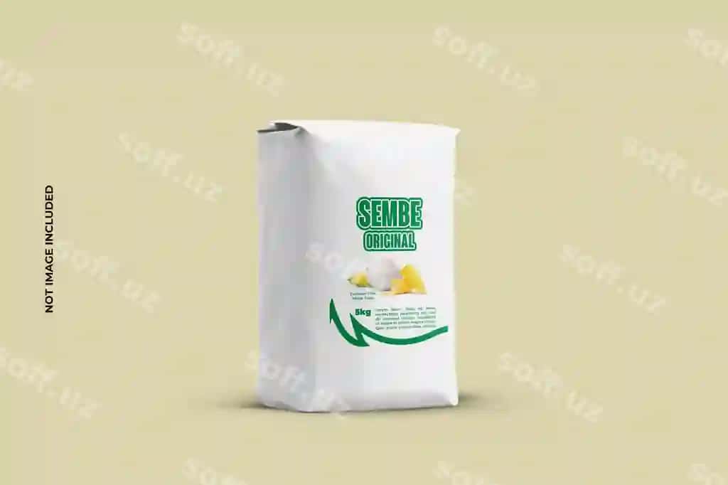 Flour package mockup | Flour package mockup