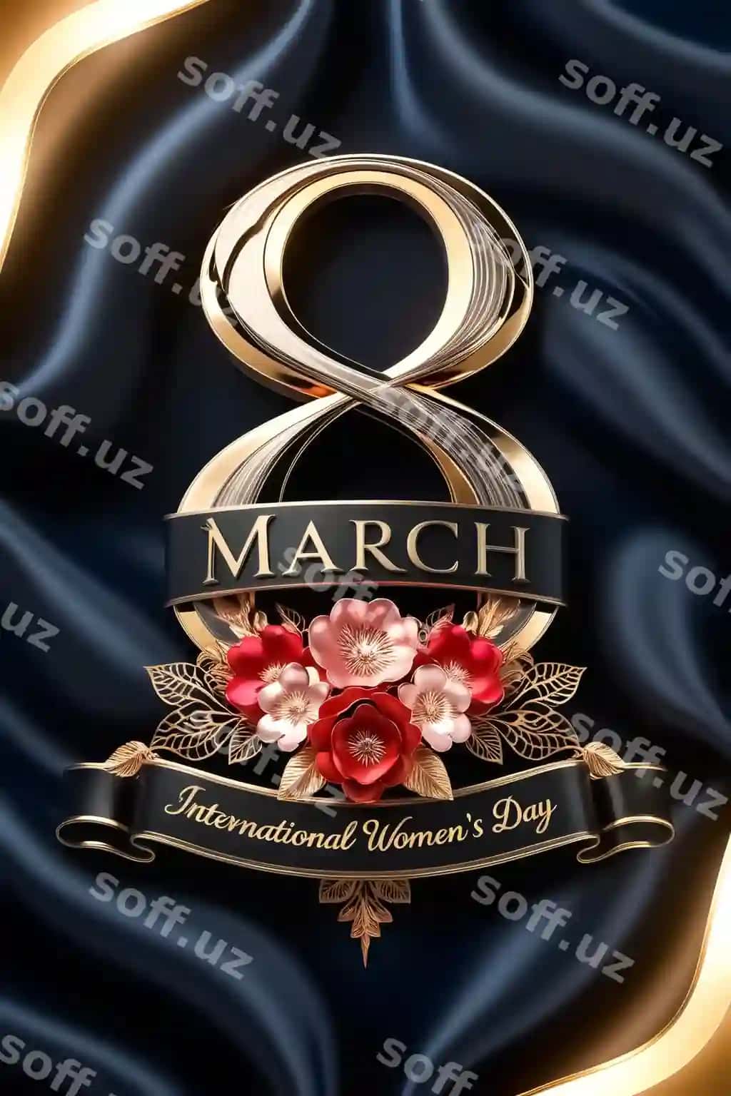 Ayollar kuni grafik dizayn | Womens day graphic design 2