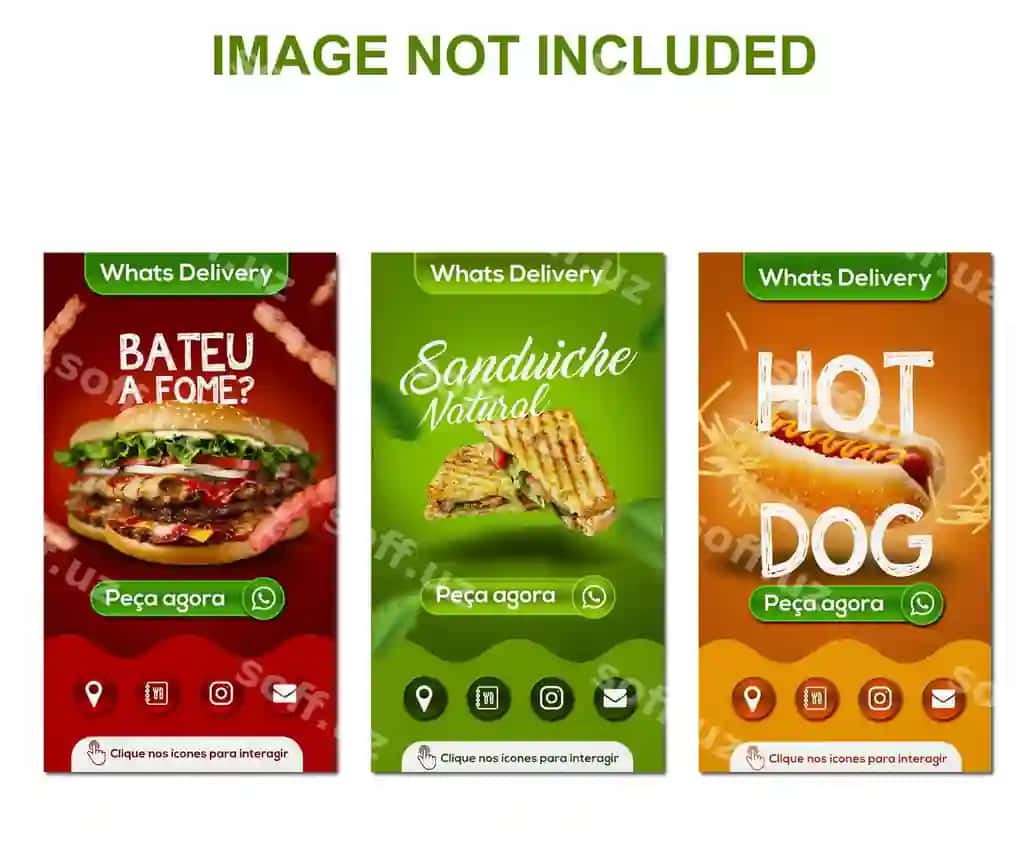 Fast Food raqamli karta | Fast food digital card 2