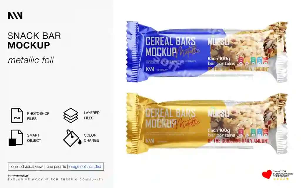 Snacklar paneli mockup | Snack bar mockup 2