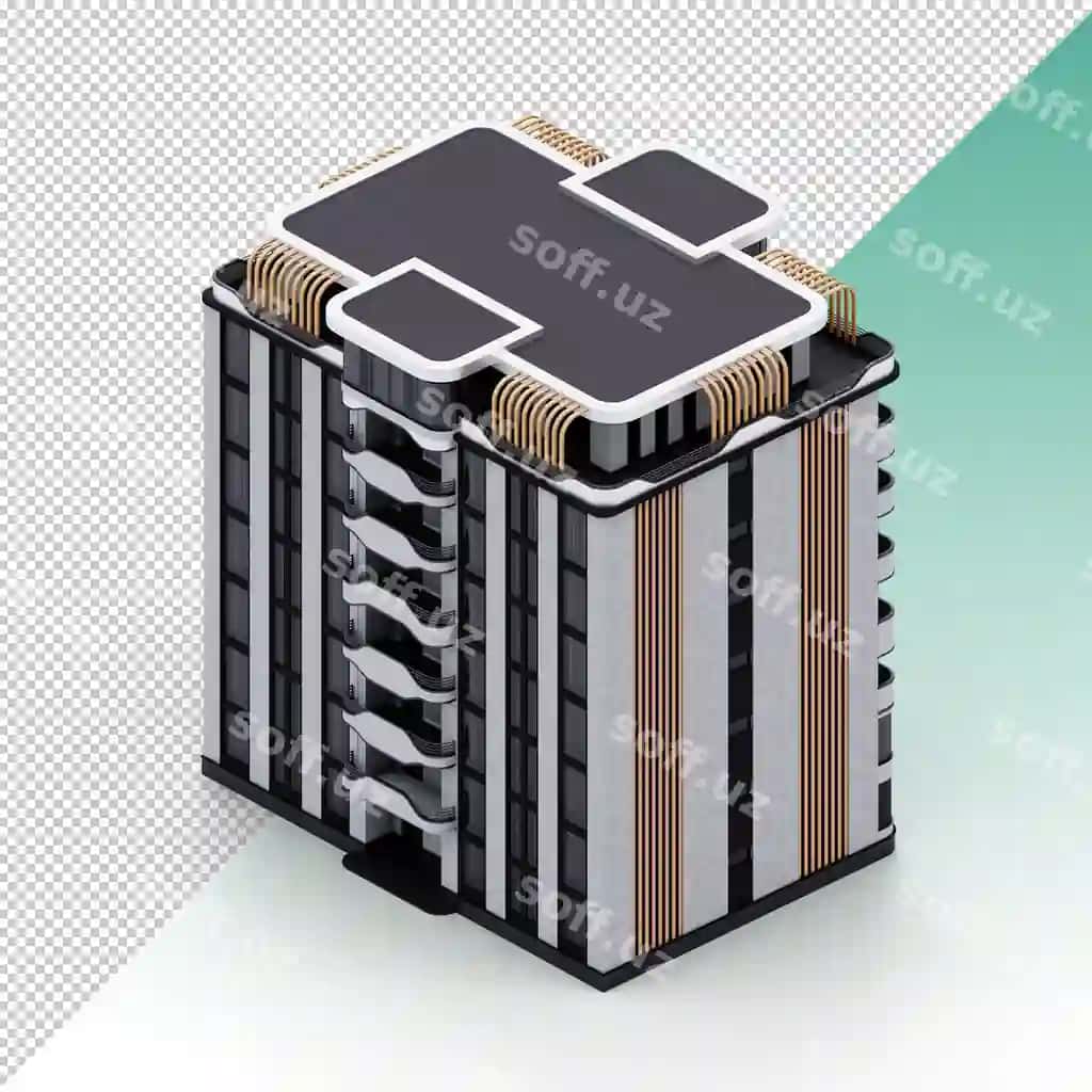 Yashilish binosi alohida | Residental building isolated 2