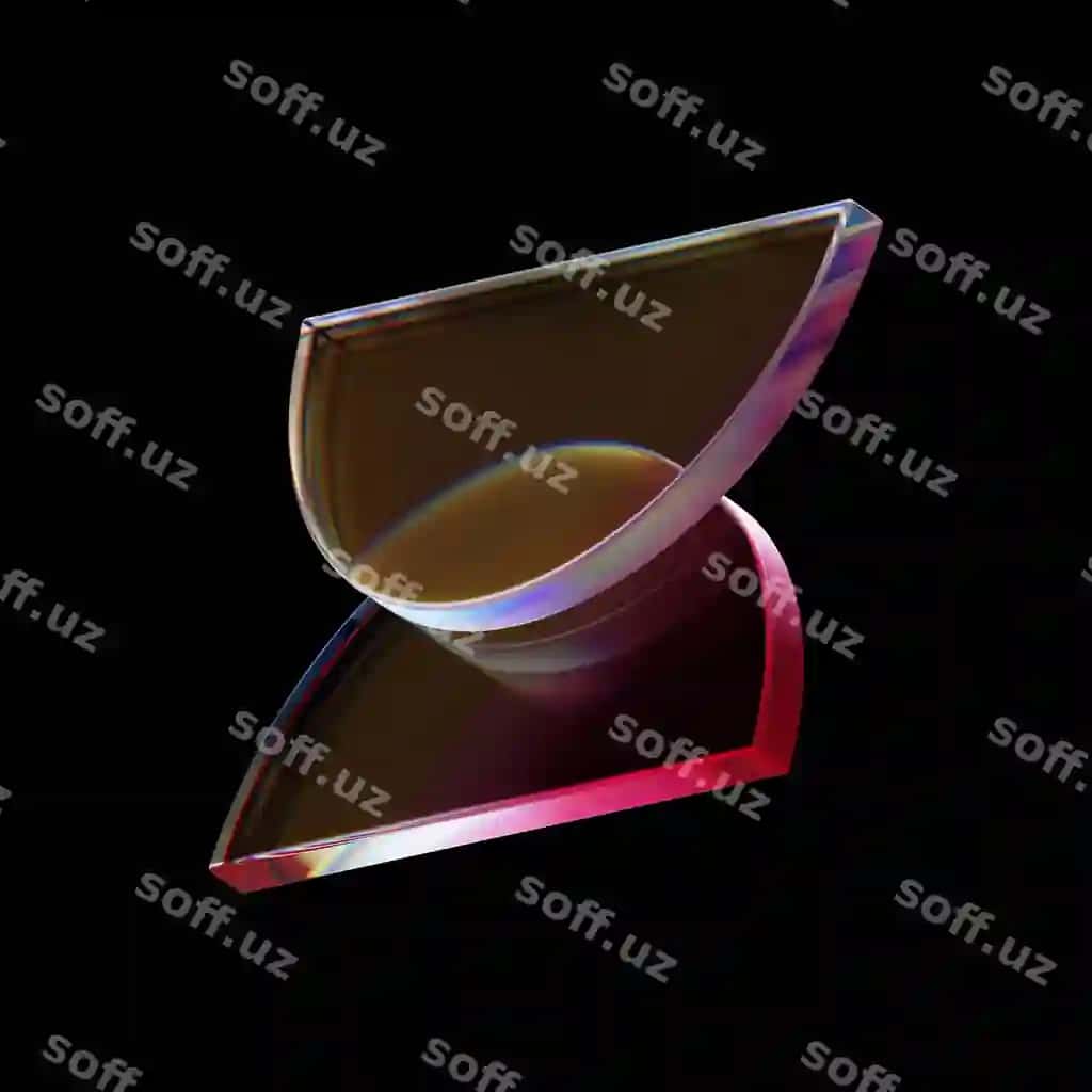 3d unikal gradient staklo forma png shablon | 3d unique gradient glass shape png template 2