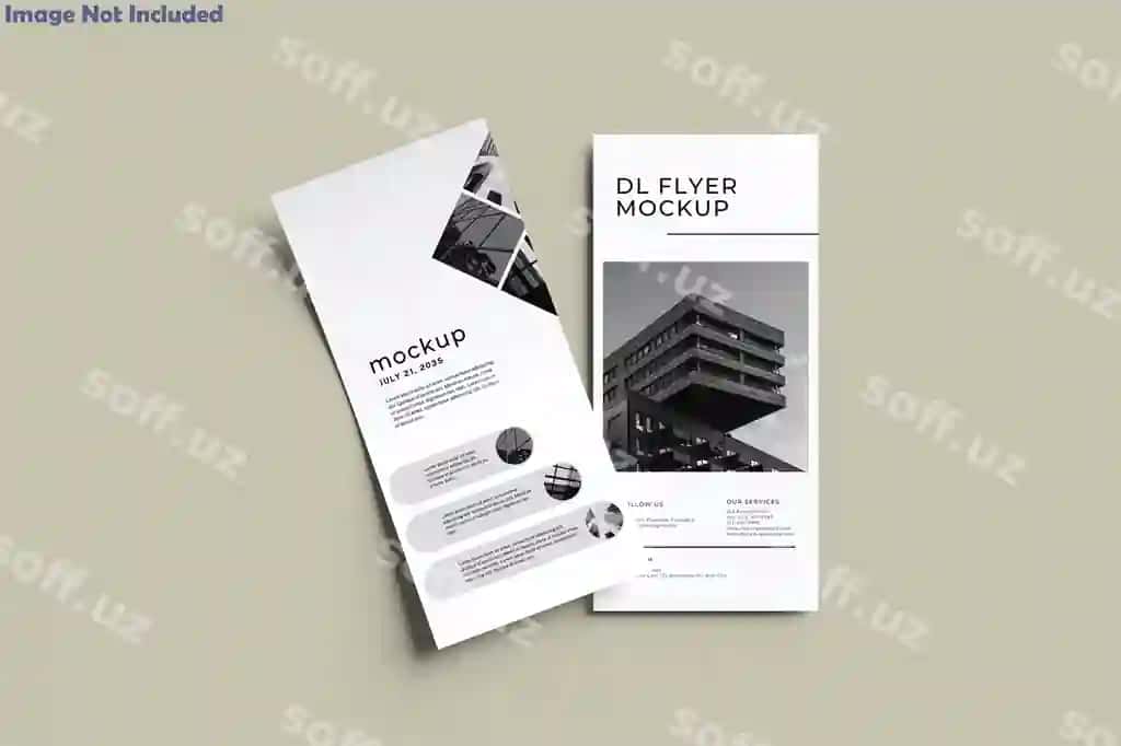 Dl flyer mockup | Dl flyer mockup