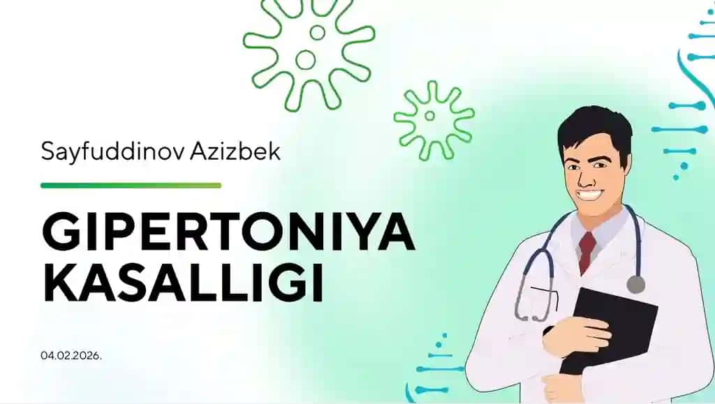 Gipertoniya kasalligi