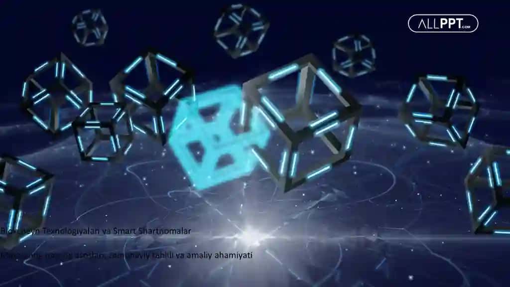 Blokcheyn Texnologiyalari va Smart Shartnomalar Taqdimoti (48 Slayd)
