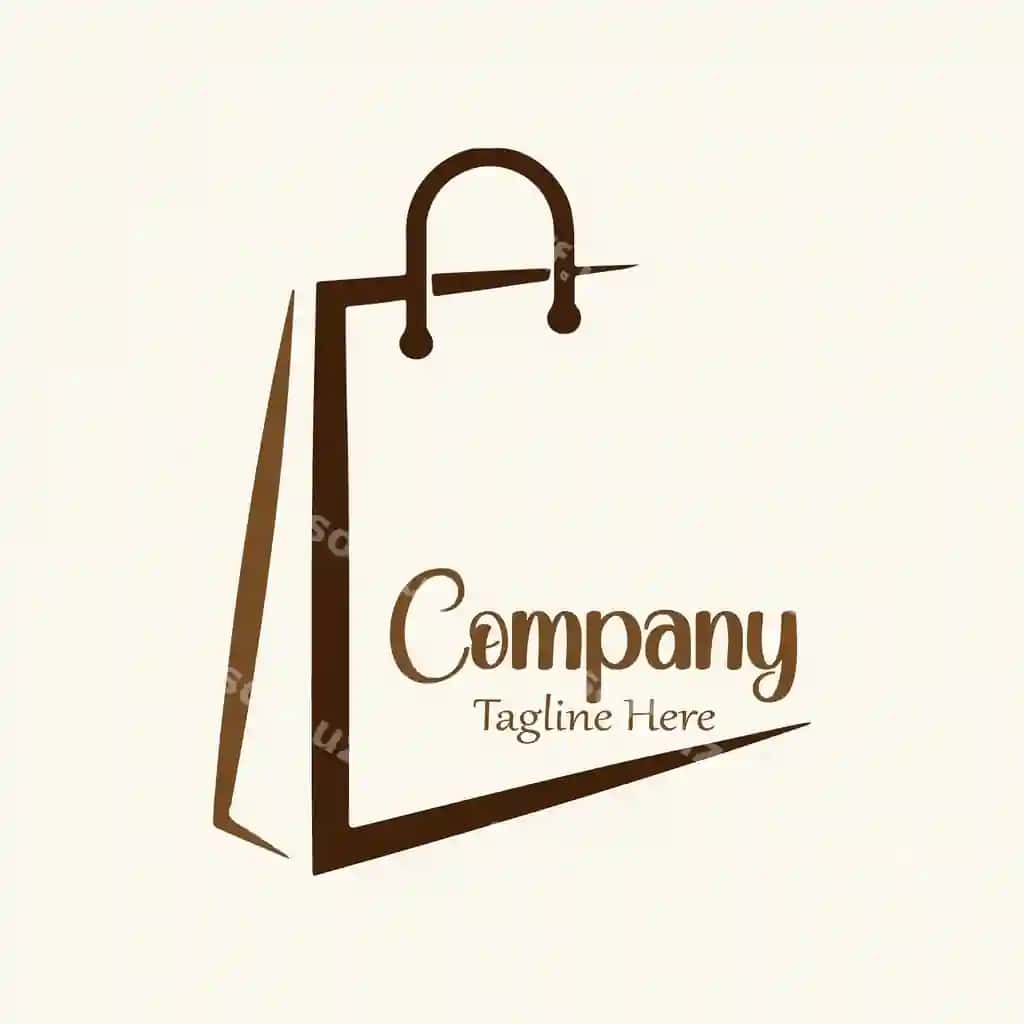 Xarid Beg logotip shabloni | Shopping beg logo template