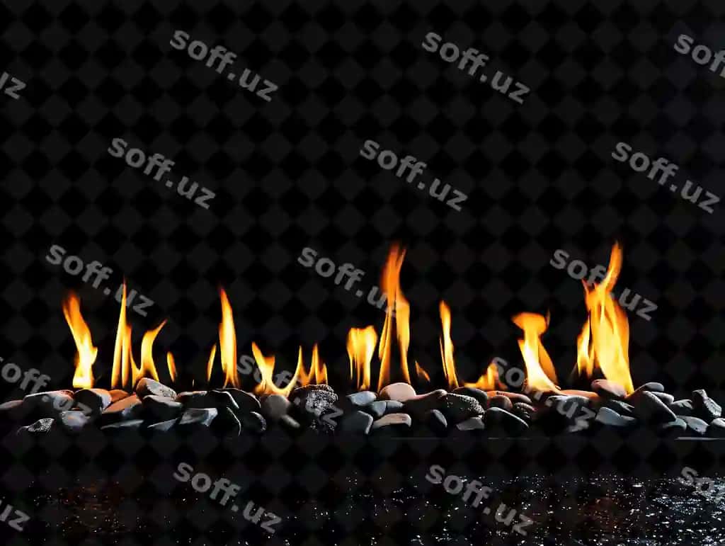Oldingi olov yomchi qora va oq orqa fonda bilan qora va oq orqa fonda | Fire burning front black white background with black white background