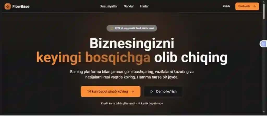 Istalgan yangi Start-up uchun qulay dizayn interfeyslar