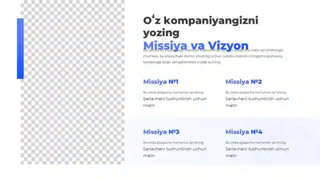 Taqdimoti uchun bepul Missiya va Vision Slayd Taqdimoti (10 Slayd)