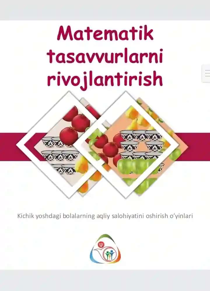 1 sinf uchun Matematika Tasavvurni rivojlantiring