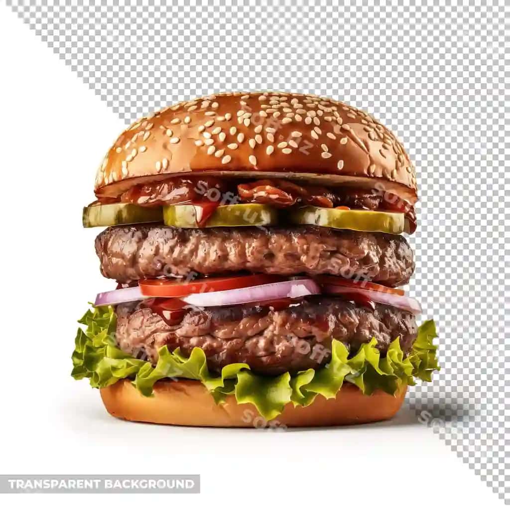 Psd burger orqali ajratilgan | Psd burger isolated without background