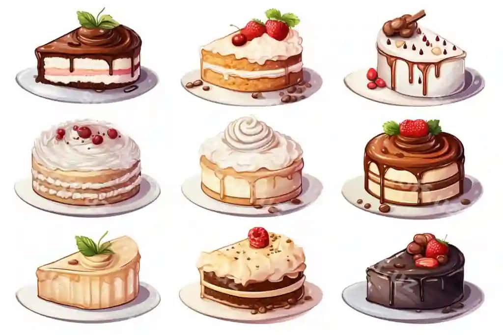 To'plam tortlari turli xil ta'mlarga ega, o'z ichiga so'zlar bor bittasi. | Collection cakes with different flavors including one that has words 2