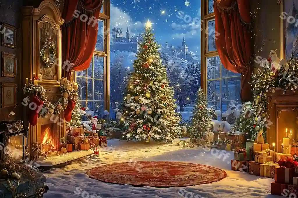 Ajoyib yangi yil manzara sehrli | Fabulous new years landscape conveying magic 2
