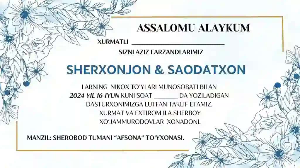 To'y hat 2
