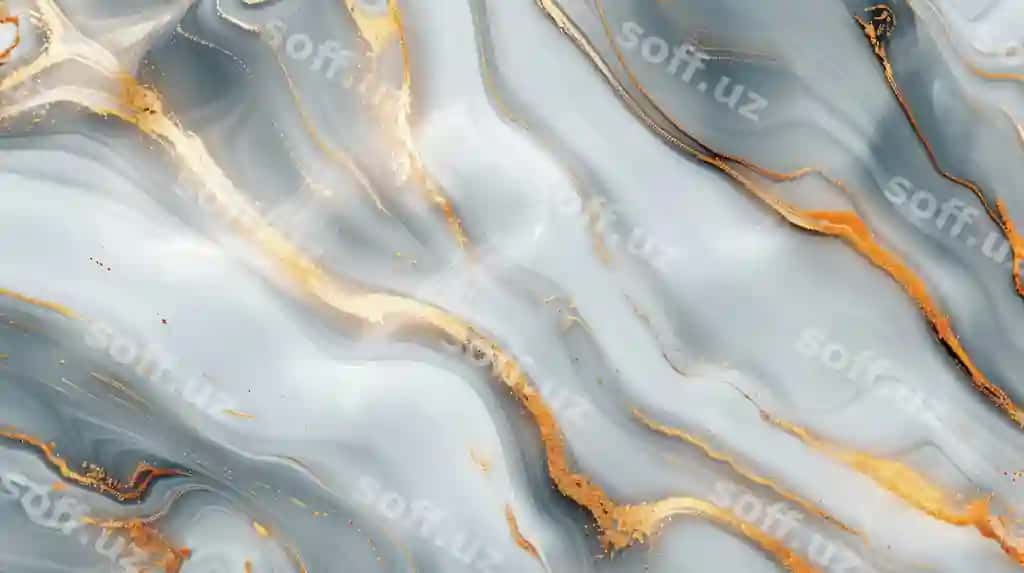 Abstrakt oltin kulrang aylanma marble tekstura orqa fon | Abstract gold grey swirl marble texture background 2