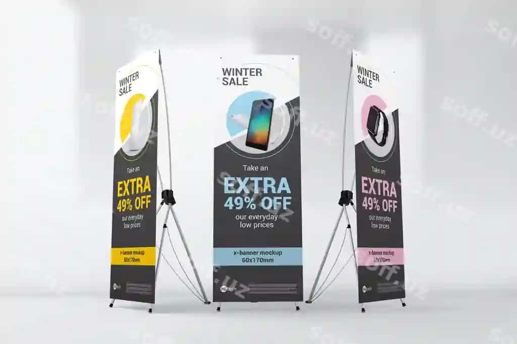 X banner mockup | X banner mockup