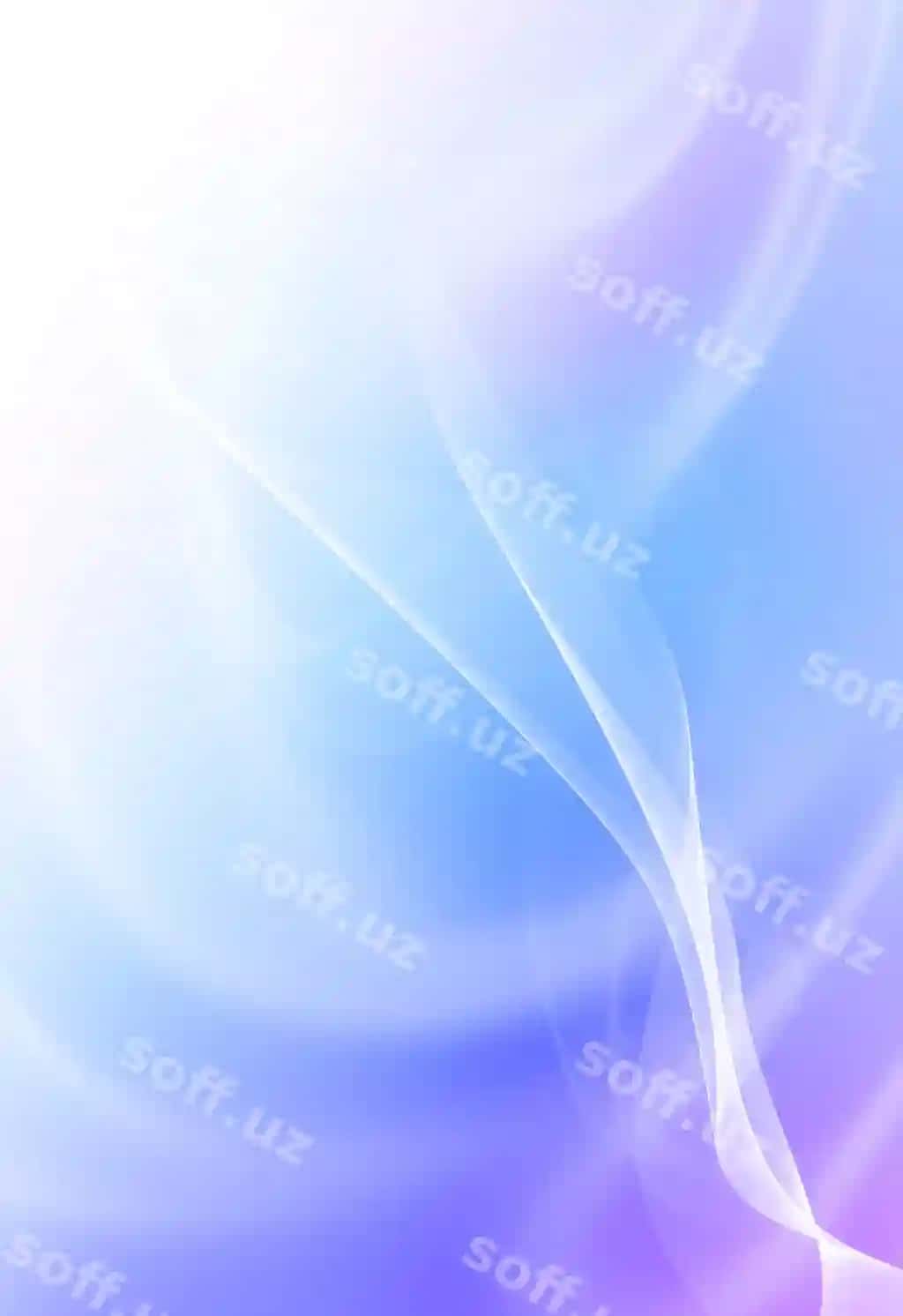 Abstrakt orqa fonda erkin chiziqlar bilan ko'k, oq, binafsha ranglardan | Abstract background with smooth lines blue white purple colors