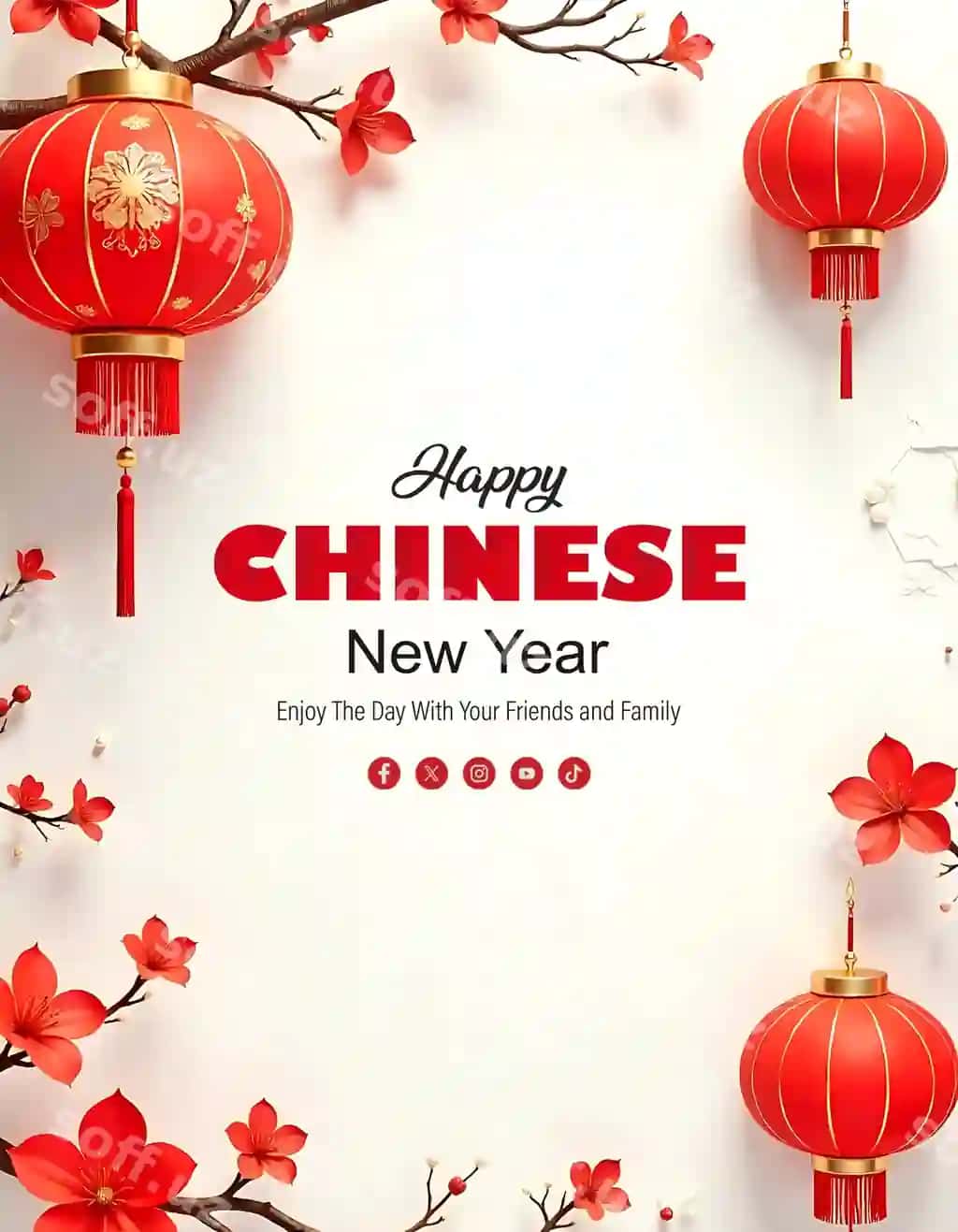Baxirli Xitoy Yangi yili dizayni | Happy chinese new year design