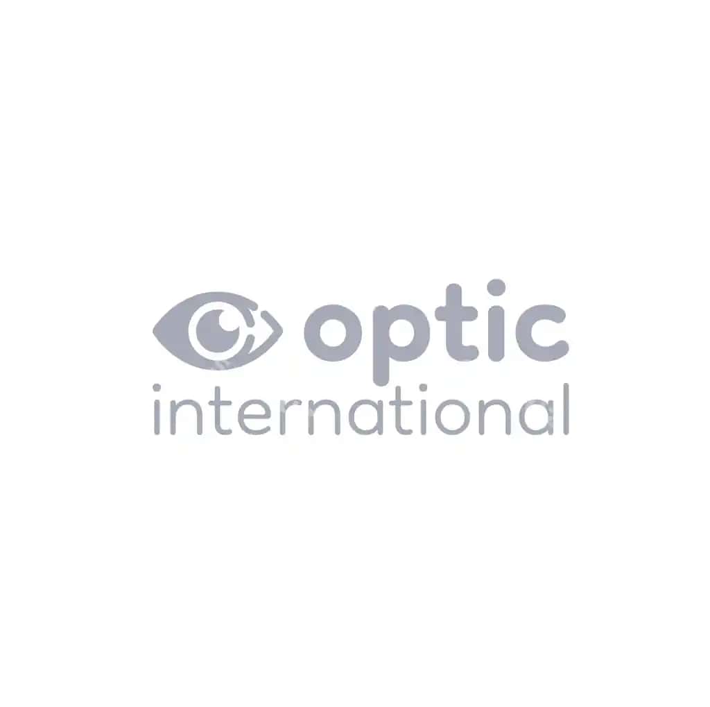 Optik ko'z ko'rish zamonaviy logotip dizayni | Optic eye vision modern logo design