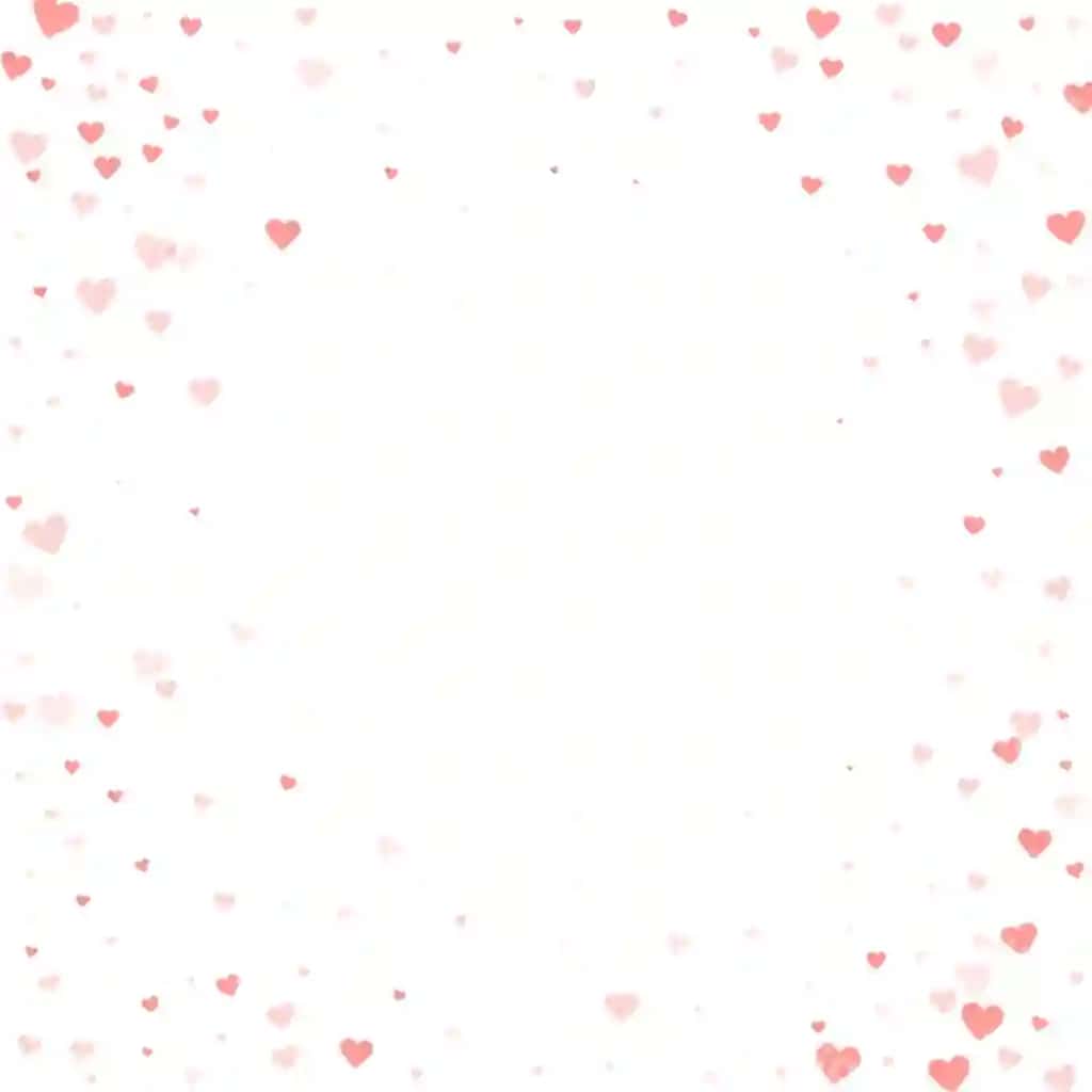Qizil yuraklar oq orqa fonda tarqatilgan | Red hearts scattered white background