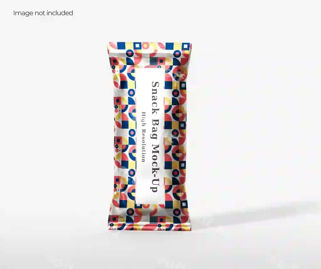 Nonushtov shokoladli konfeta namunasi | Snack chocolate candy bar mockup