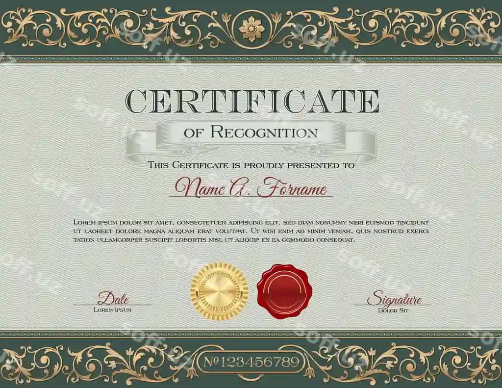 Eski sertifikat tan olish | Vintage certificate recognition 2